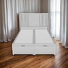 Luxor Upholstered Ottoman Bed Frame – Modern Comfort and Hidden Storage