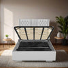 Middleton Winged Upholstered Bed Frame – Stylish Modern Design with Plush