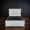 Paris Cannas Upholstered Bed Frame – Elegant Velvet Design with Sturdy Frame & Easy Assembly