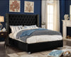 Designer Chic Upholstered Bed – Plush Comfort Meets Contemporary Style