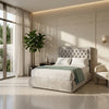 Kingston Ottoman Lift Bed Frame – Effortless Storage & Sophisticated Look