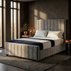 Milano Prestige Upholstered Bed Frame – Modern Luxury with Elegant Details