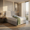 Sunrise Plush Velvet Ottoman Bed – Chic Style & Smart Spacious Storage