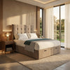 Majestic Lift-Up Bed Frame – Elegant Modern Design & Hidden Spacious Storage