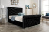 Arcade Majestic Sleigh Bed Frame – Luxurious Design with a Regal Touch