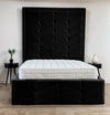 Indulgence Border Upholstered Bed – Luxurious Comfort with Elegant Detailing