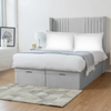 Luxor Upholstered Ottoman Bed Frame – Modern Comfort and Hidden Storage
