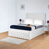 Kiya Harmony Upholstered Bed Frame – Sleek Design with a Cozy Touch