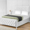 Hilton Luxe Upholstered Bed – Premium Comfort with Elegant Button-Tufted Design
