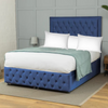 Kingston Ottoman Lift Bed Frame – Effortless Storage & Sophisticated Look