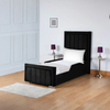 Rosie Bliss Upholstered Bed Frame – A Cozy Retreat with Elegant Detailing