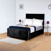 Sunrise Serenity Upholstered Bed  Frame – Stylish Comfort with a Contemporary Flair