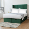 Luxor Upholstered Ottoman Bed Frame – Modern Comfort and Hidden Storage