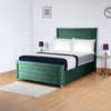 Safina Luxe Upholstered Bed Frame – Plush Velvet, Sturdy Frame & Timeless Elegance