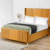 Elise Imperial Wingback Bed Frame – Classic Charm with Modern Upholstered Design