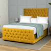 Moscow Upholstered Ottoman Bed Frame – Stylish Comfort & Ample Storage