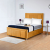 Paris Cannas Upholstered Bed Frame – Elegant Velvet Design with Sturdy Frame & Easy Assembly