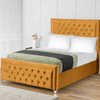 Hilton Luxe Upholstered Bed – Premium Comfort with Elegant Button-Tufted Design