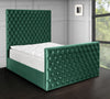 Olympus Upholstered Bed Frame and Sturdy Wood FrameOlympus Upholstered Bed with