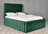 Paris Crest Upholstered Bed Frame – Classic Charm with a Contemporary Touch