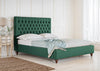 Prague Grandeur Upholstered Bed Frame – Statement Piece with Plush Detailing