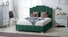 Tower Serenity Upholstered Bed – Sophisticated Style Meets Cozy Comfort