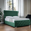 Candle Haven Upholstered Bed Frame – Timeless Design with Plush Elegance