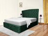 Winchester Upholstered Bed Frame Stylish and Durable with a Plush Headboard