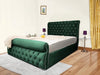 Swan Sleigh Chesterfield Bed Frame – Timeless Elegance with Luxurious Comfort