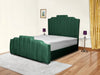 Tower Summit Upholstered Bed – Elevated Style with Soft Luxe Fabric
