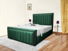 Anna Upholstered Bed Frame – Contemporary Style with Cozy Headboard