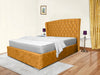 Winchester Upholstered Bed Frame Stylish and Durable with a Plush Headboard