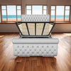 Swan Sleigh Chesterfield Bed Frame – Timeless Elegance with Luxurious Comfort