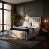 Sierra Haven Upholstered Bed – Luxurious Comfort with a Modern Touch
