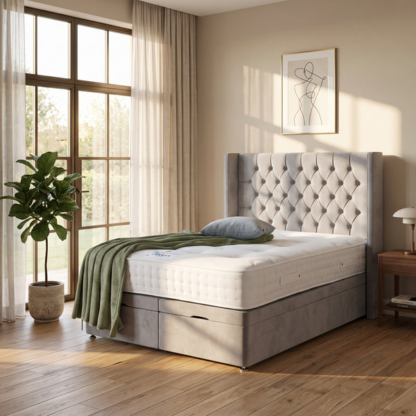Hastings Premium Ottoman Bed – Sophisticated Design with Hidden Storage