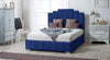 Tower Serenity Upholstered Bed – Sophisticated Style Meets Cozy Comfort