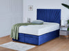 Sunrise Plush Velvet Ottoman Bed – Chic Style & Smart Spacious Storage