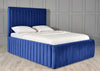 Paris Crest Upholstered Bed Frame – Classic Charm with a Contemporary Touch