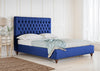 Prague Grandeur Upholstered Bed Frame – Statement Piece with Plush Detailing