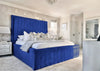 Geneva Elite Panel Upholstered Bed Frame – Sophisticated Comfort with Refined Detailing