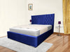 Middleton Winged Upholstered Bed Frame – Stylish Modern Design with Plush