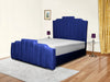 Tower Summit Upholstered Bed – Elevated Style with Soft Luxe Fabric