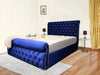 Swan Sleigh Chesterfield Bed Frame – Timeless Elegance with Luxurious Comfort