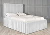 Paris Crest Upholstered Bed Frame – Classic Charm with a Contemporary Touch