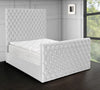 Olympus Upholstered Bed Frame and Sturdy Wood FrameOlympus Upholstered Bed with