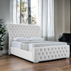Candle Haven Upholstered Bed Frame – Timeless Design with Plush Elegance
