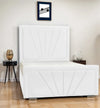 Aurora Luxe Upholstered Bed Frame | Modern Panel Design & Plush Velvet