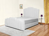 Tower Summit Upholstered Bed – Elevated Style with Soft Luxe Fabric