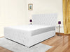 Kendall Winged Upholstered Bed with Luxe Tufted Detailing and  Silhouette