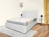 Middleton Winged Upholstered Bed Frame – Stylish Modern Design with Plush